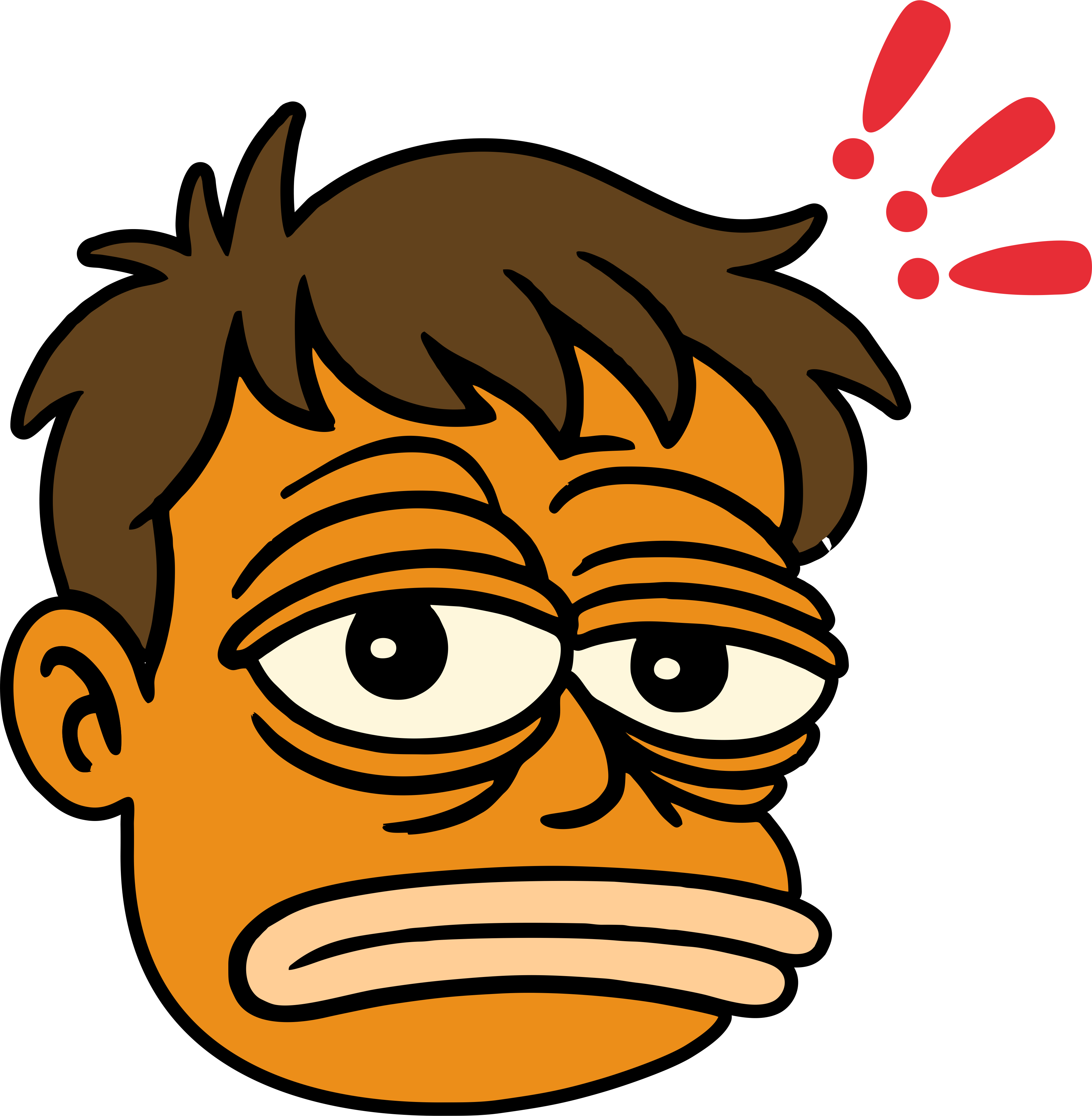 Pepe thinking